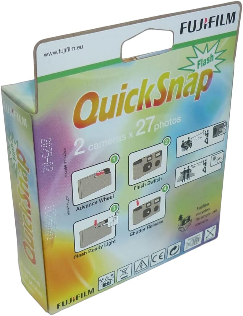 Fujifilm Quicksnap Flash 400 Single Use Camera with Flash - 27