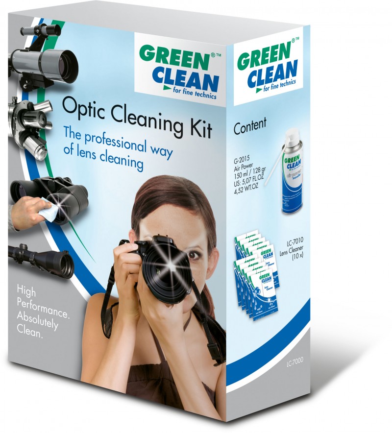 Чистка оптики. Green clean LC-7010. Green clean Lens Cleaner – wet & Dry. Green Cleaning Kit. Reflecta Optic-Cleaning Set Dry clean.